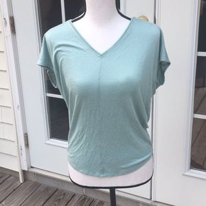 Blue White House Black Market Top